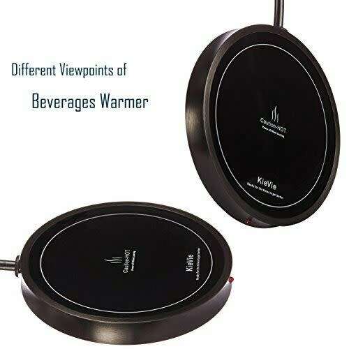 Coffe Mug Warmer Electric Cup Beverage For Desk/Office/Coffe/Tea W Sh Black