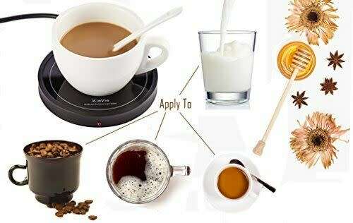 Coffe Mug Warmer Electric Cup Beverage For Desk/Office/Coffe/Tea W Sh Black