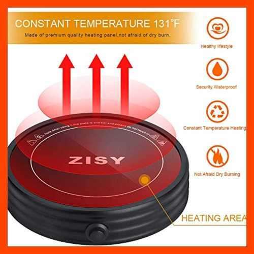 Coffe Mug Warmer Electric Cup Beverage For Desk/Office/Coffe/Tea W Sh Black