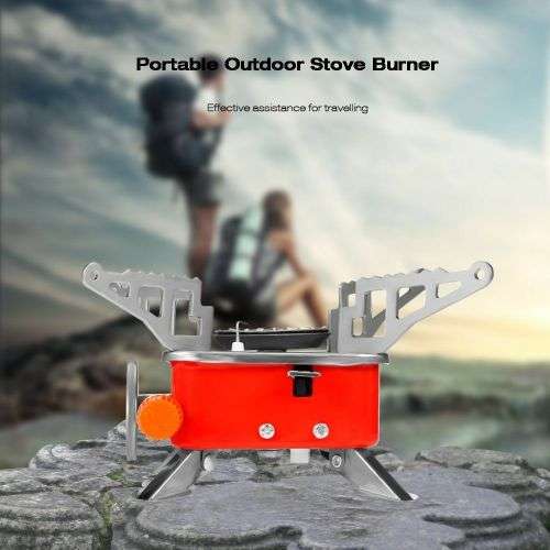 Portable Outdoor Stove Burner Card Type Campaign Butane Gas Stove For Picnics