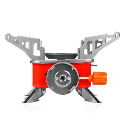 Portable Outdoor Stove Burner Card Type Campaign Butane Gas Stove For Picnics