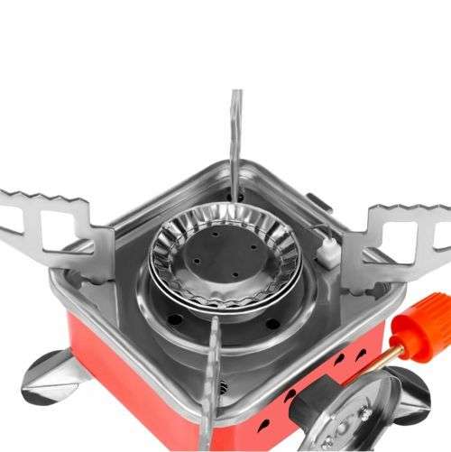 Portable Outdoor Stove Burner Card Type Campaign Butane Gas Stove For Picnics