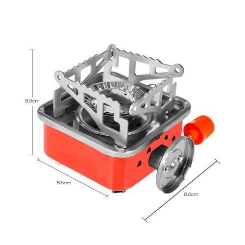 Portable Outdoor Stove Burner Card Type Campaign Butane Gas Stove For Picnics