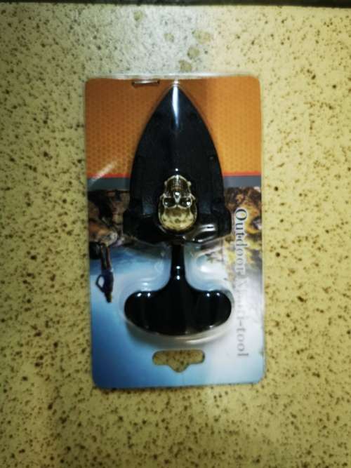 Knife Necklace Chain Self Defense Survival Tactical Outdoor Hiking Multi-Tools