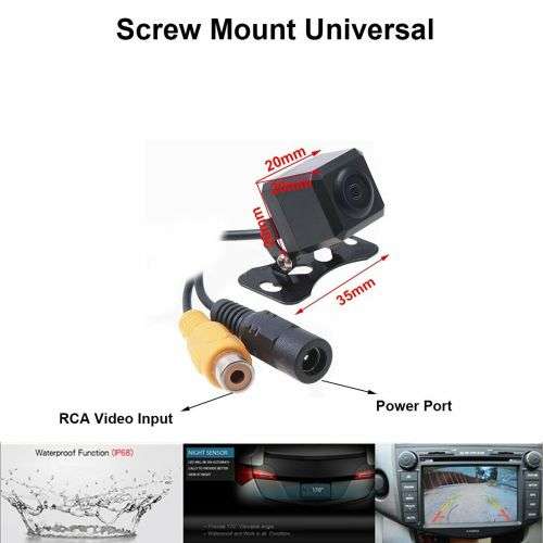Car Backup Camera Rear View System Waterproof  + 4.3" TFT LCD Monitor CHH
