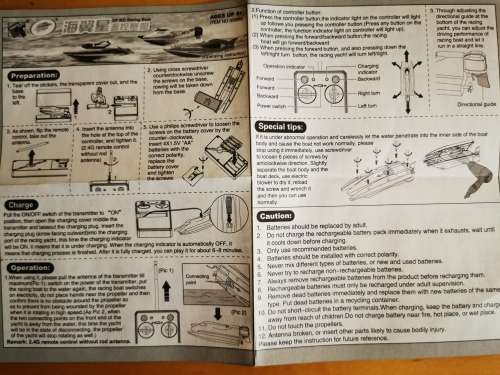 Seawing Racing Boat Remote Control Speedboat