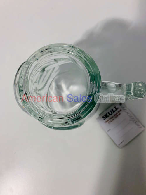 TWO IN THE BOX 500ml Pirate Beer Mug Crystal Skull Head Glass Cup Mugs For Home Party Drinking