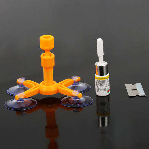 Windscreen Windshield Repair Tool Set DIY Car Kit Wind Glass For Chip Crack Fix