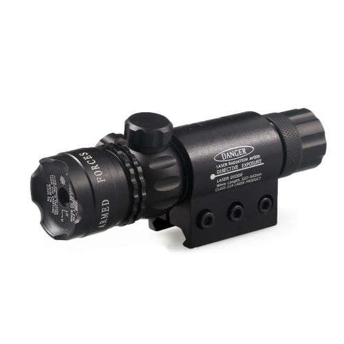Tactical Red Dot Laser Sight Rifle Gun Scope Rail+Remote Switch Beam For Hunting