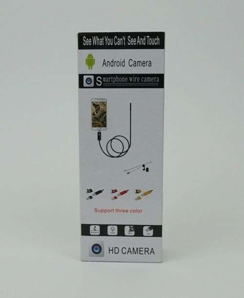 Endoscope Wire Camera Waterproof Led 1m 2M Mini 5.5mm Lens Android Type-C USB