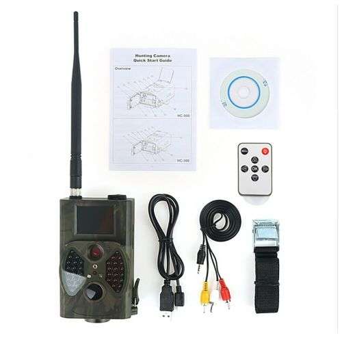 HC300M Digital Infrared Camera 1080P HD Trail Hunting Video IR 940NM MMS GPRS