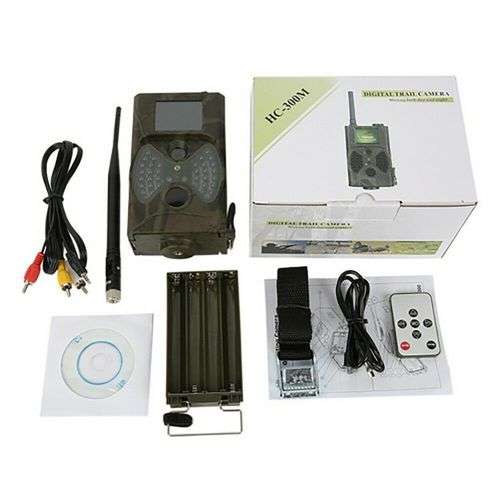 HC300M Digital Infrared Camera 1080P HD Trail Hunting Video IR 940NM MMS GPRS
