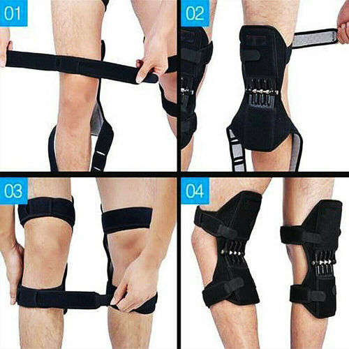 Powerknee Kneepad Support Knee Protect Nasus Sports Kneecap Resistance Strap
