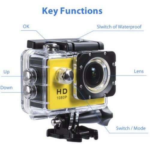 Sports HD DV 1080P H264 Full HD Sports W 1.5`/2.0 LCH Screen