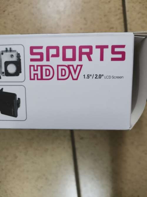 Sports HD DV 1080P H264 Full HD Sports W 1.5`/2.0 LCH Screen