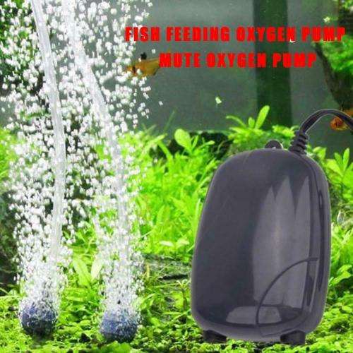 Aquarium Air Pump Mini Air Compressor Oxygen Pumps Fish Tank Water Accessories 3w