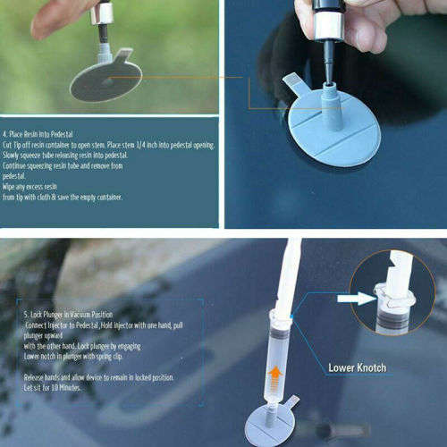 Car Auto Windscreen Windshield Repair Tool DIY Kit Wind Glass For Chip and Crack