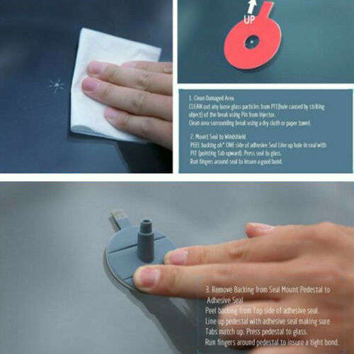 Car Auto Windscreen Windshield Repair Tool DIY Kit Wind Glass For Chip and Crack