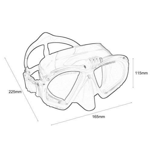 Underwater Camera Diving Mask Scuba Snorkel Swimming Goggles Deepdiving Sports