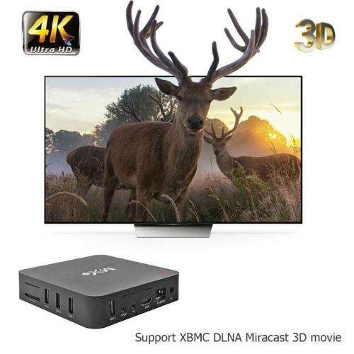 Android 4.4 TV BOX 1GB 8G WiFi Quad Core 4K HD Smart Media Player Streamer HDMI~