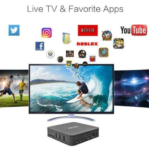 Android 4.4 TV BOX 1GB 8G WiFi Quad Core 4K HD Smart Media Player Streamer HDMI~