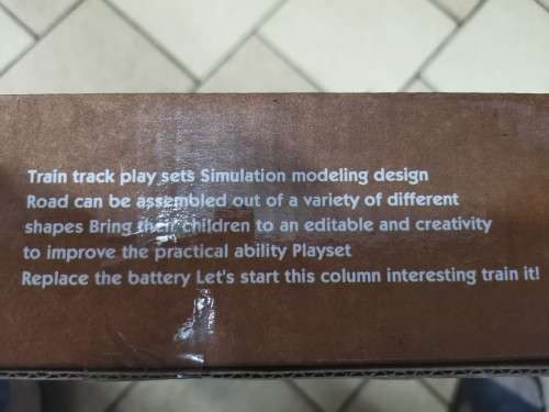 20 PCS Classic Electric Christmas Train Tracks Set W/ Music Lights Kids Toy Gift