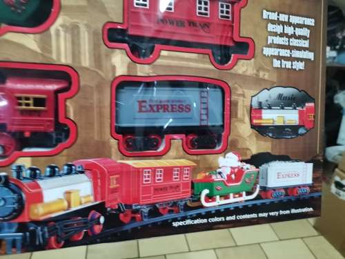 20 PCS Classic Electric Christmas Train Tracks Set W/ Music Lights Kids Toy Gift