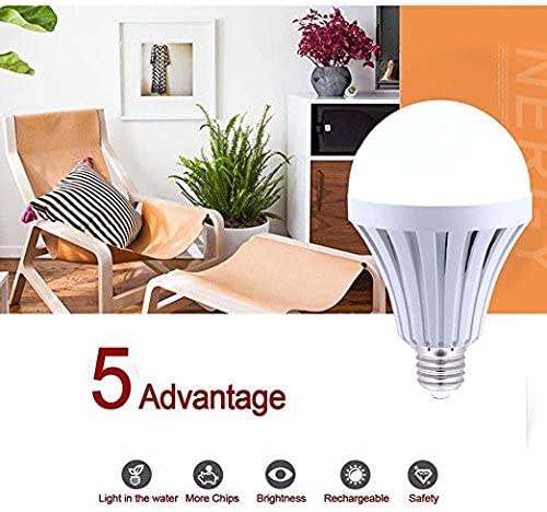 No More Load Shedding !!! Zisdom Emergenc LED Light Bulbs 9W-Bulbs Give You Another 2-4 Hrs Bright!!