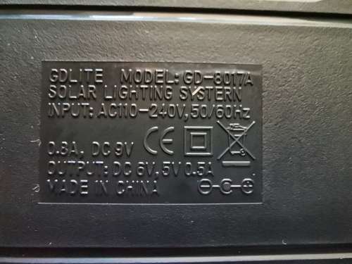 Solar Panel Power Generator LED Lighting System Kit USB Charger 3 LED SU