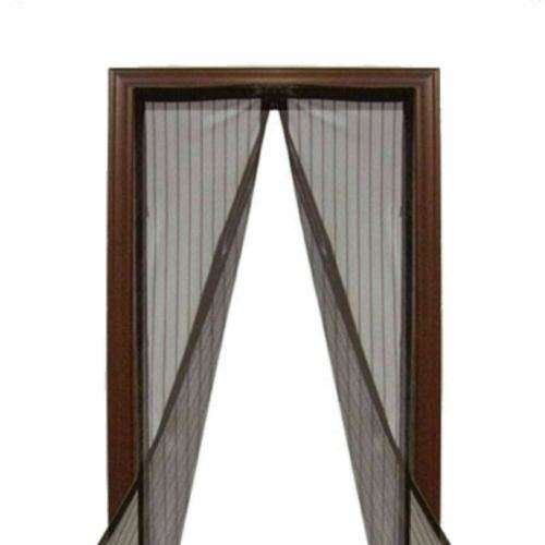 MAGIC Magnetic Curtain Door Net Screen Insect Bug Mosquito Fly Insect Mesh Guard ( Colour--Black)
