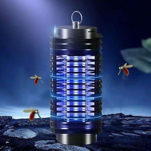 HK-1107 Electric Shock Physical Mosquito Killer Lamp Repellent Light - Night