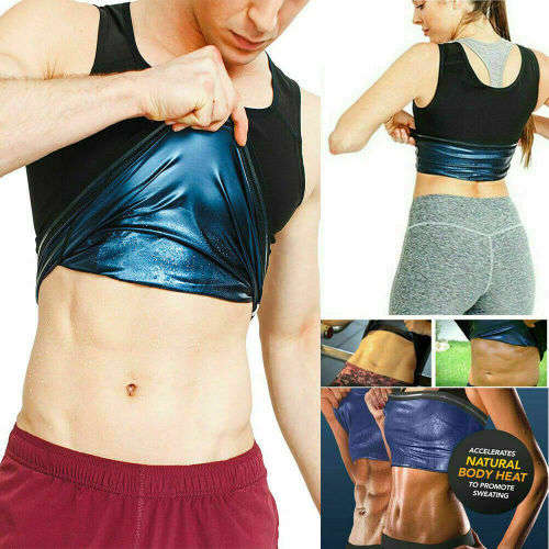 Sweat Polymer Sauna Vest Weight Loss Fitness Slimming Shaper  For man size 38`--44`(XL--XXL)