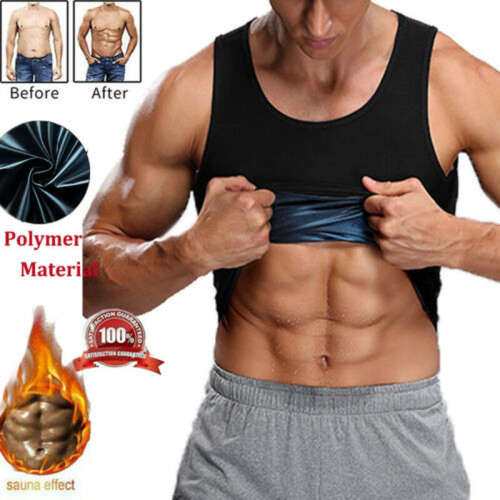 Sweat Polymer Sauna Vest Weight Loss Fitness Slimming Shaper  For man size 38`--44`(XL--XXL)