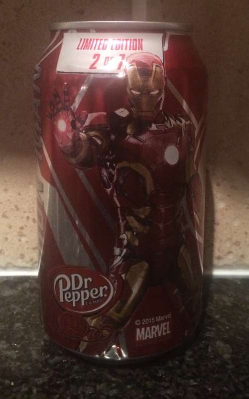 Dr Pepper - Limited Edition - Marvel Iron Man 2/7