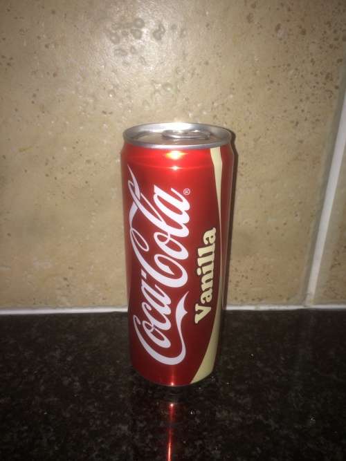 Coca-Cola Can - 330ml Vanilla Coke - (Red Bull Shape - Malaysia) - ONE MORE FOR YOUR COLLECTION