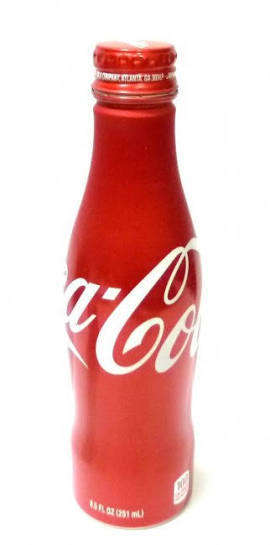 Coca-Cola - New / Sealed / Full Aluminum Coke Bottle - 251ml