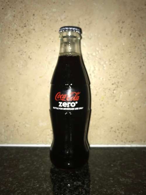 Glass Coke Zero Bottle - 250ml - Coca-Cola Zero