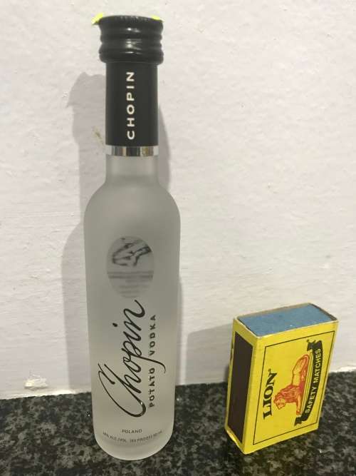 Miniature 50ml Glass Bottle - Chopin Potato Vodka