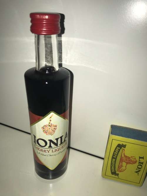 50ml Glass Bottle - Cherry Liqueur