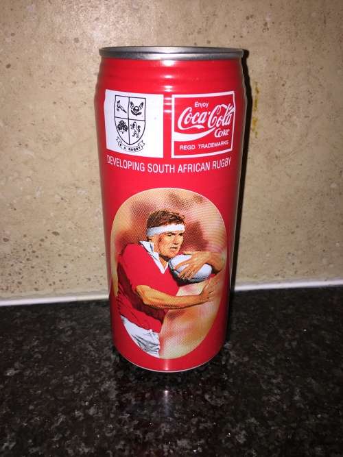 Rare Coca-Cola Can - Rugby World Cup 1995 - Developing SA Rugby - SARU - 440ml Long Tom