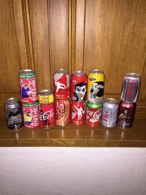 Lot of Soft Drink Cans - New and Old - Coca-Cola / Fanta / Dr Pepper - Bid per can / take all