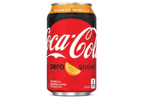 Coke Zero USA - Orange Vanilla Cans - Coca-Cola