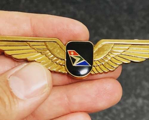 Original SAA Pilot Wings - South African Airways
