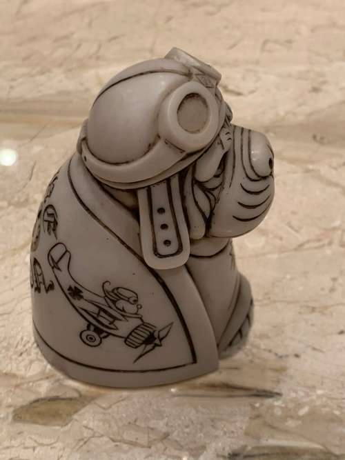 John Biccard - Little Crushed Marble Sculpture - The Baron - Excellet Condition - R1 Start