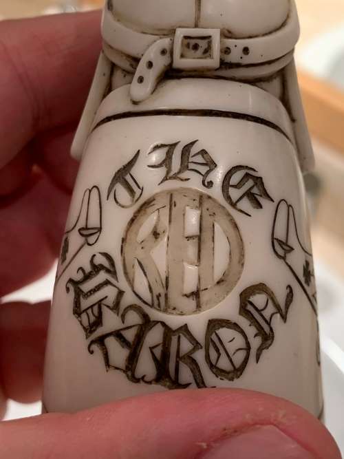 John Biccard - Little Crushed Marble Sculpture - The Baron - Excellet Condition - R1 Start