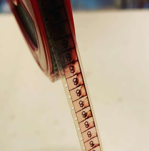 Wow - Antique 8mm Film Strip - Showcasing Attractions At Disneyland (S3).