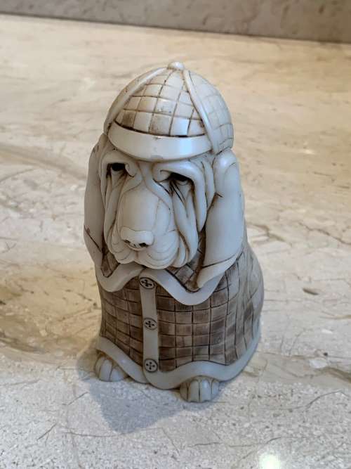 John Biccard Figurine - Sherlock Holmes - Please Bid Based On Pictures