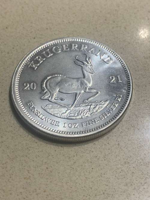2021 Silver 1 Ounce Kruger Rand