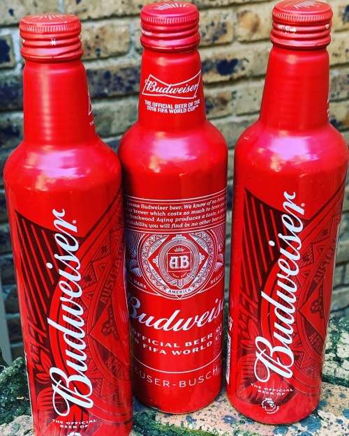 Collectible Limited Editiom - Budweiser Aluminium Beer Bottles