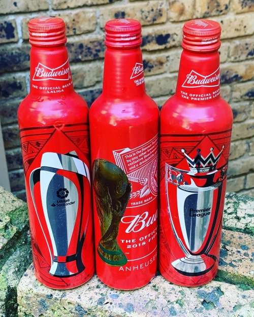 Collectible Limited Editiom - Budweiser Aluminium Beer Bottles